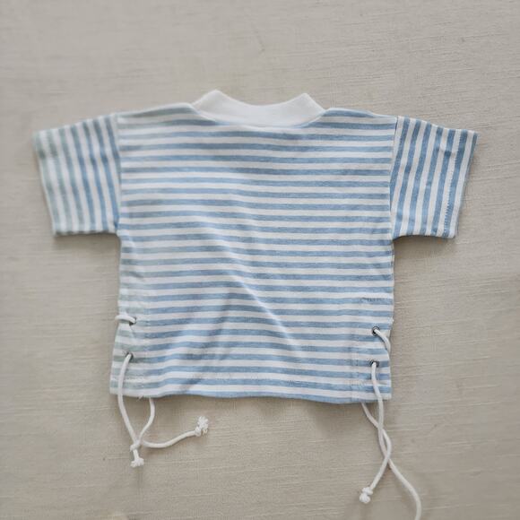 Vintage Sailor Bear Striped Shirt 12 months - Picture 7 of 8